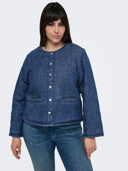 CARROSA - Quilt Jakke Denim