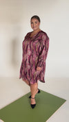 OxLoose - 63266 Kjole med V-hals