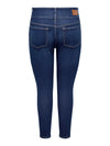 CARANNA - HW Jeans - Blå - NOOS