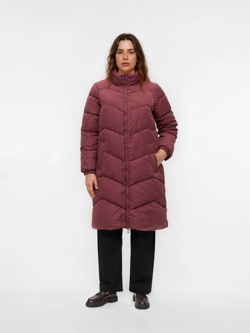 VMCLigario - Quiltet Rosa Jakke