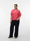 VmcBeauty - Kortermet bluse - Noos