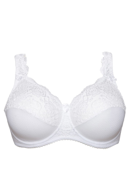 PlBeate Plain - Hvid Blonde BH