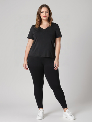VMCODA S/S V-NECK T-SHIRT