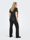 CarRoyal - Flared jeans med elastik i taljen