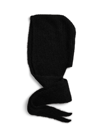 PCREBEKKA - Åben Balaclava Hue / Sort