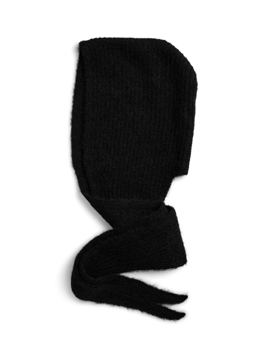 PCREBEKKA - Åben Balaclava Hue / Sort