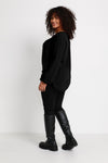 Bluse i crepe-viscose fra Kaffe Curve-Pluspige