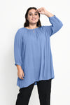 Tunic i viscose fra Kaffe Curve-Pluspige