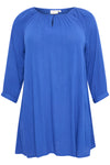 Tunic i viscose fra Kaffe Curve-Pluspige