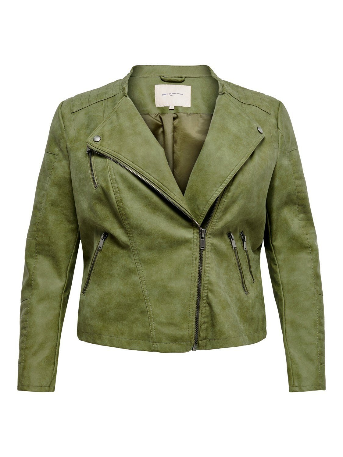 Cool bikerjakke fra Carmakoma!-Pluspige