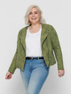 Cool bikerjakke fra Carmakoma!-Pluspige