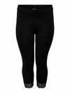 Skønne basis-leggings med blondekant fra Carmakoma-Pluspige
