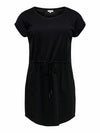 CarApril Knee Dress Solid-Pluspige