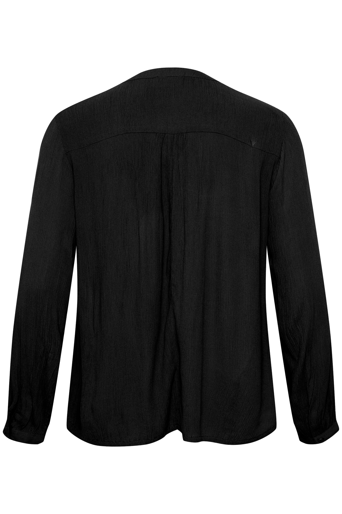 Bluse i crepe-viscose fra Kaffe Curve-Pluspige