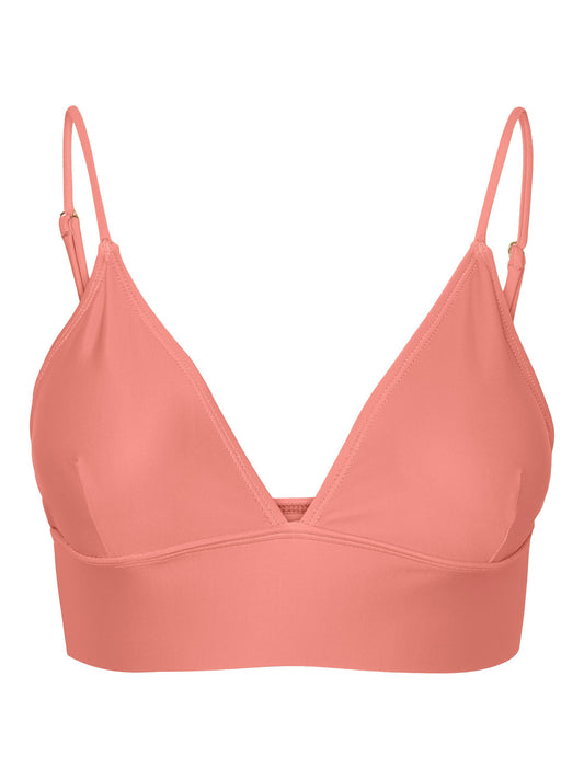 Plunge bikini-top fra Vero Moda Curve-Pluspige