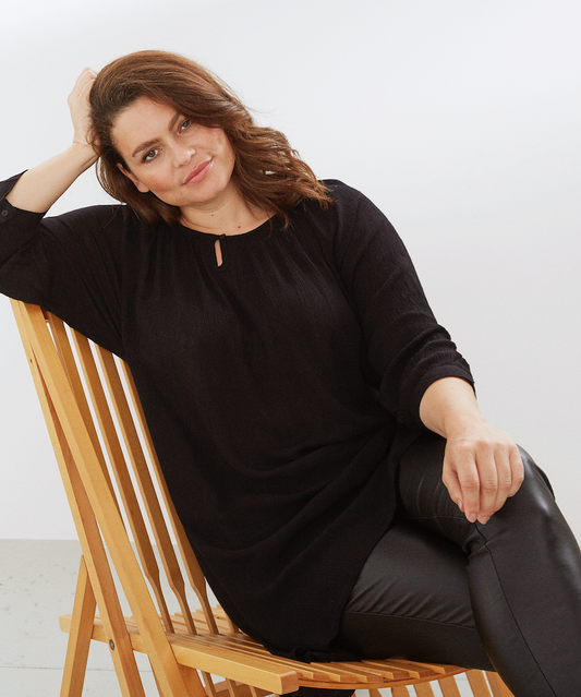 Tunic i viscose fra Kaffe Curve-Pluspige