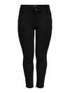 CarWilly Reg Raw Black Jeans-Pluspige