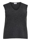 Strikket vest fra Carmakoma-Pluspige