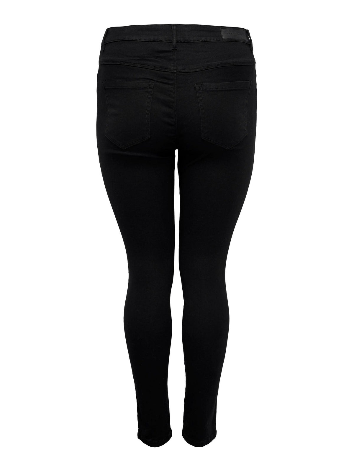 CarAugusta HW Skinny Black Jeans-Pluspige