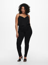 CarAugusta HW Skinny Black Jeans-Pluspige