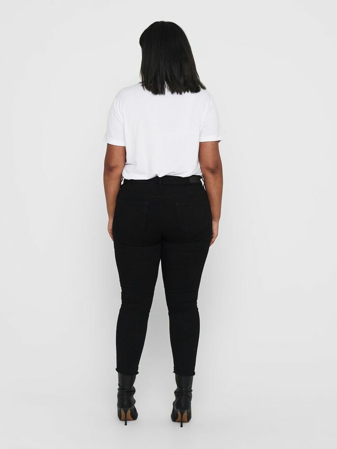 CarWilly Reg Raw Black Jeans-Pluspige