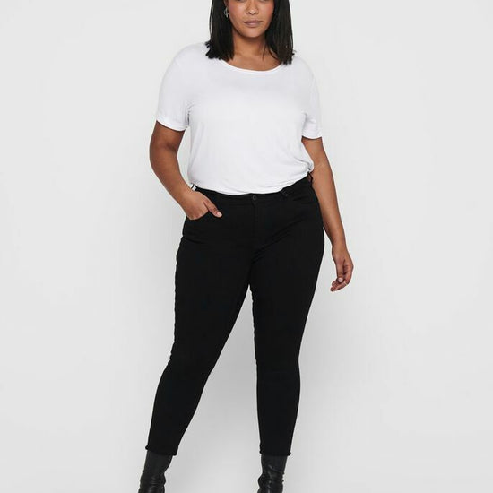 CarWilly Reg Raw Black Jeans-Pluspige