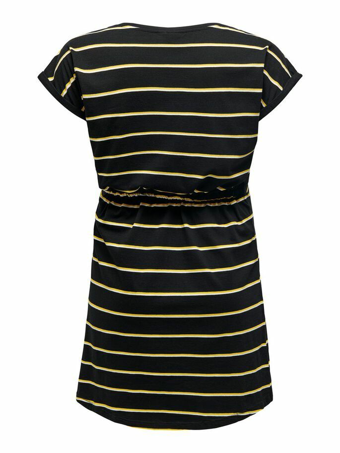 CarApril Knee Dress Stripe-Pluspige