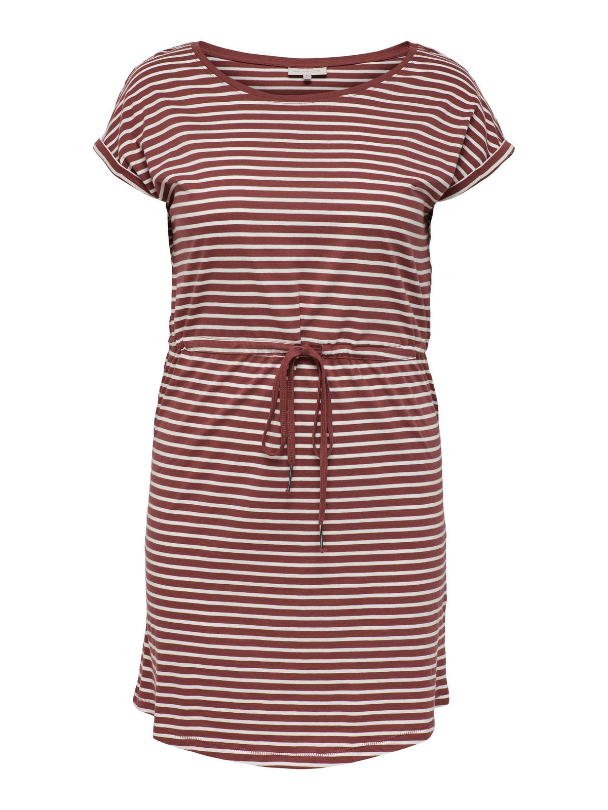 CarApril Knee Dress Stripe-Pluspige