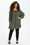 Tunic i viscose fra Kaffe Curve-Pluspige