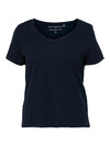 CarBonnie SS V-Neck Tee-Pluspige