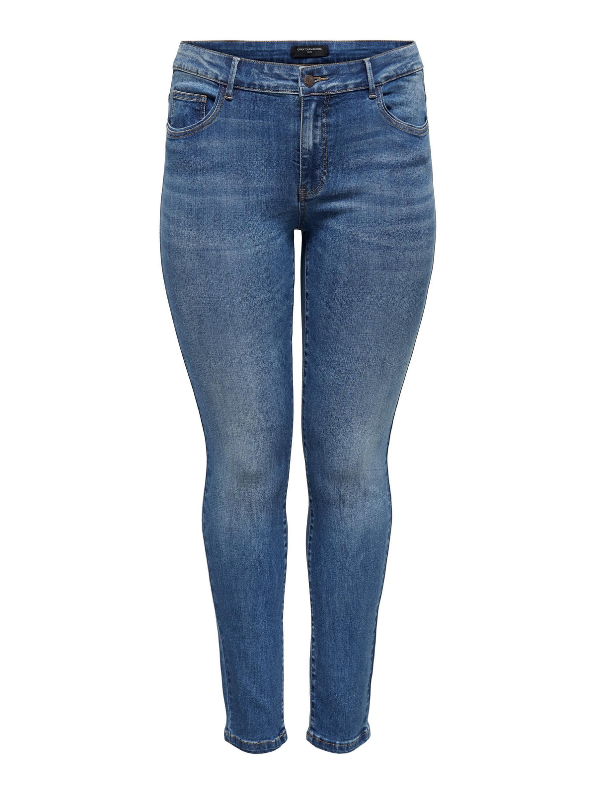 Højtaljet jeans fra Carmakoma-Pluspige