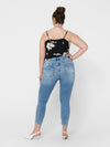 Smarte ankeljeans fra Carmakoma-Pluspige