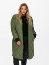 CarCarrot Long Quilted Jacket-Pluspige