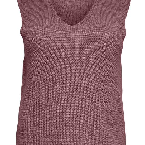 Strikket vest fra Carmakoma-Pluspige