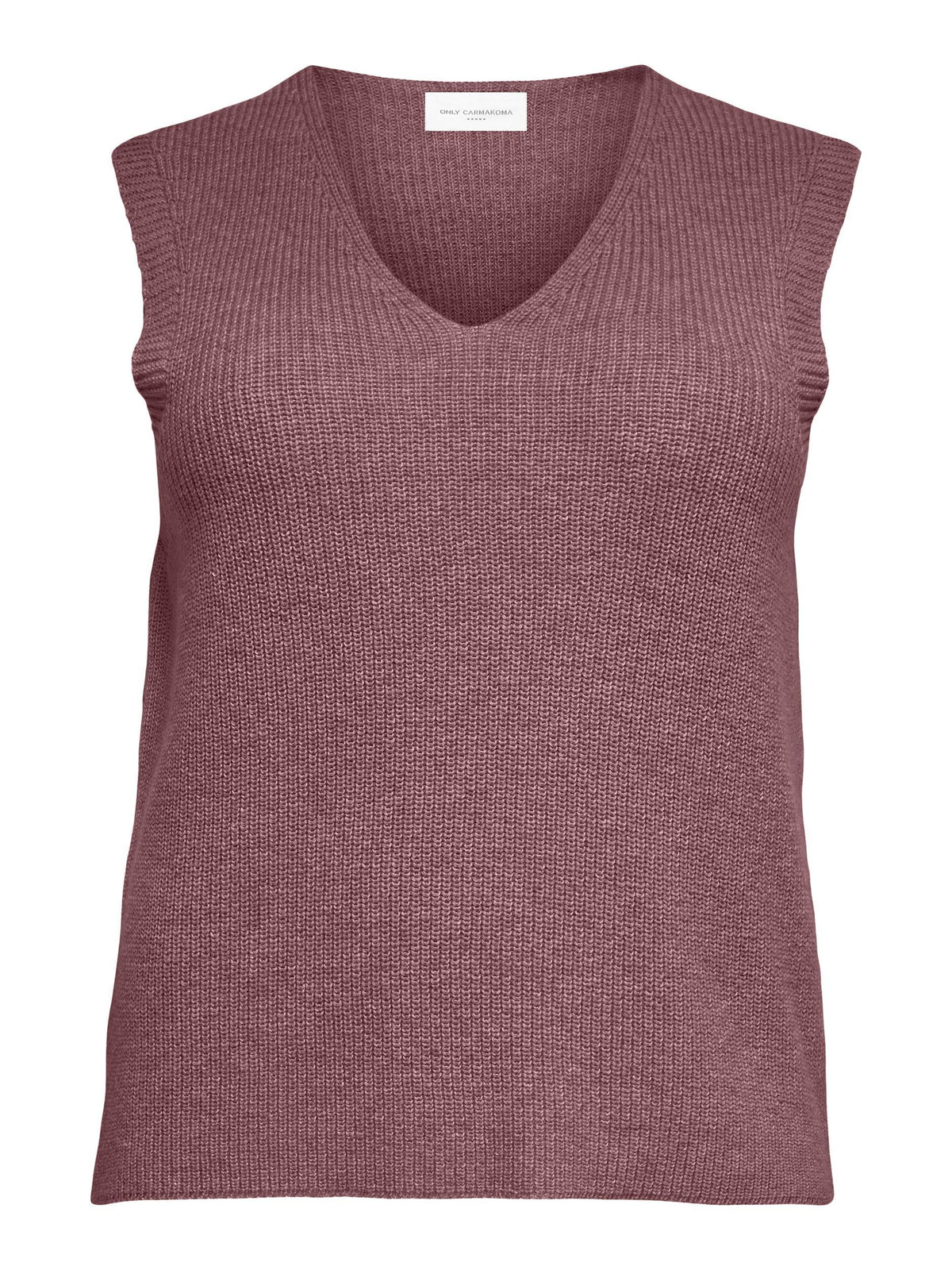 Strikket vest fra Carmakoma-Pluspige