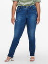 Jeans med sliddetaljer fra Carmakoma-Pluspige