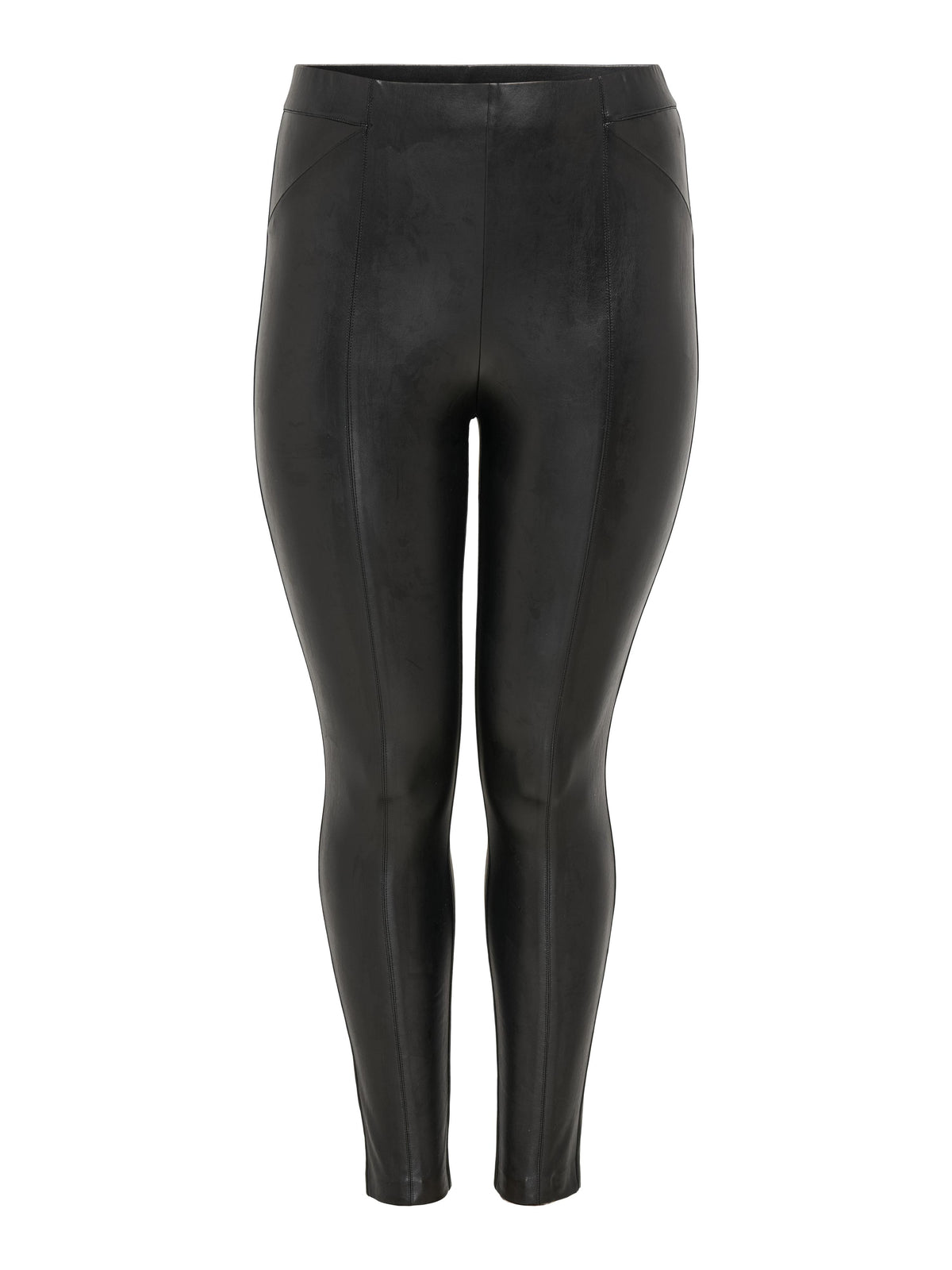 CarHanna Faux Leather Leggings-Pluspige