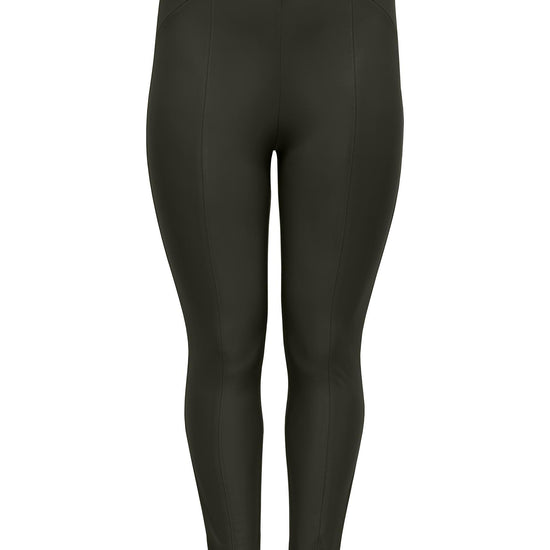 CarHanna Faux Leather Leggings-Pluspige