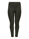 CarHanna Faux Leather Leggings-Pluspige