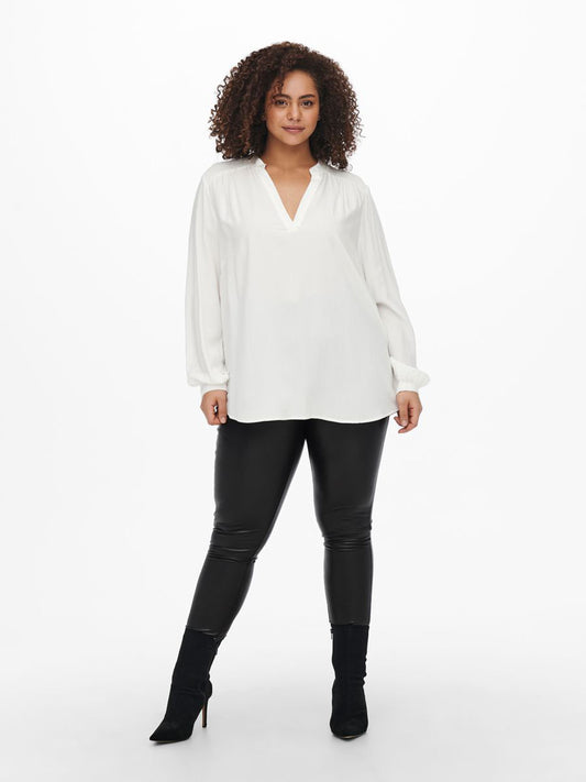 CarHanna Faux Leather Leggings-Pluspige