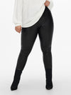 CarHanna Faux Leather Leggings-Pluspige