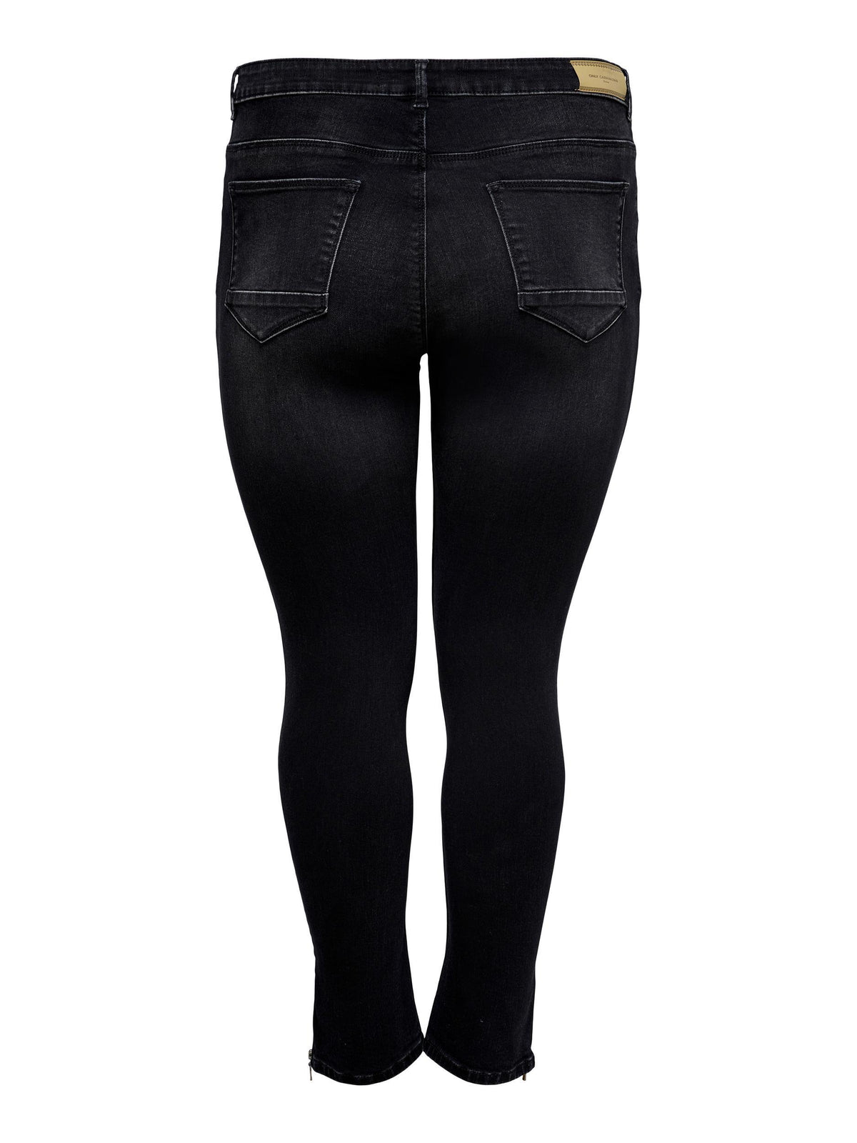Ankeljeans i slim-fit fra Carmakoma-Pluspige