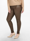 CarHanna Faux Leather Leggings-Pluspige