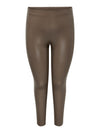 CarHanna Faux Leather Leggings-Pluspige
