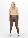 CarHanna Faux Leather Leggings-Pluspige