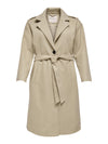 Lang trenchcoat fra Carmakoma-Pluspige