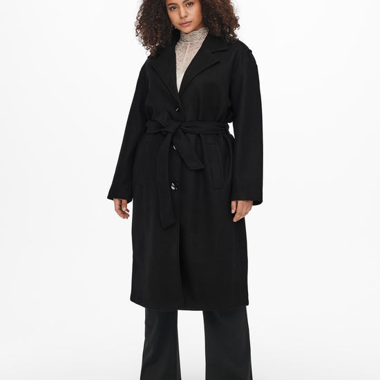 Lang trenchcoat fra Carmakoma-Pluspige