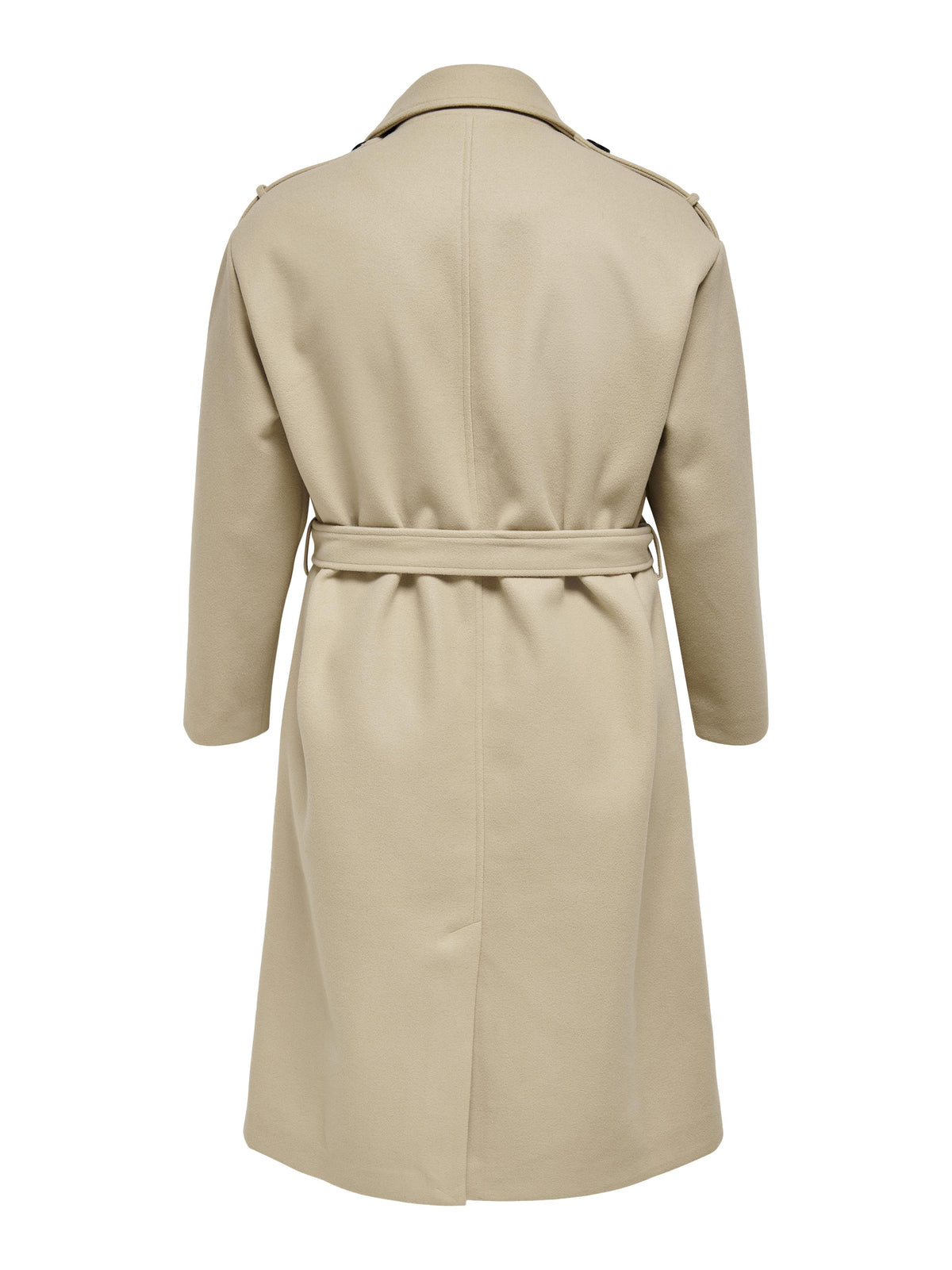 Lang trenchcoat fra Carmakoma-Pluspige