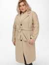 Lang trenchcoat fra Carmakoma-Pluspige