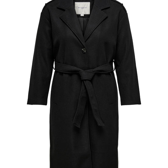 Lang trenchcoat fra Carmakoma-Pluspige